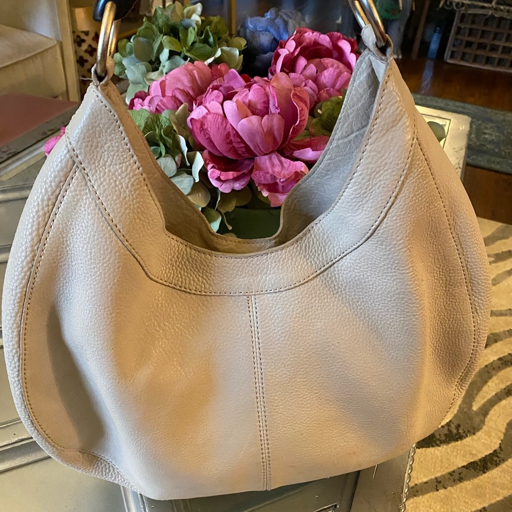 Borge Gaveri for J. Crew cream shoulder bag